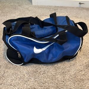Nike Blue and Black Men's Duffel Bag